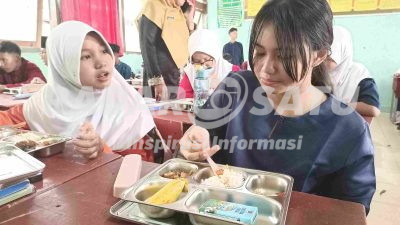 Dapat Makan Bergizi, Siswa di Tanjungpinang: Lumayan Kenyang