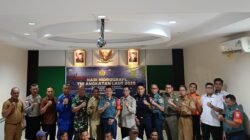 Danlanal Tarempa Gelar Coffee Morning Dalam Rangka Hari Hidrografi TNI AL 2025