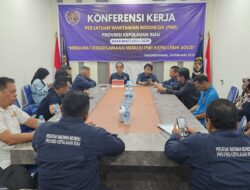 Konferensi Kerja PWI Kepri Dihadiri Seluruh PWI Kabupaten Kota se-Kepri 