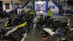 Polisi Amankan 10 Sepeda Motor Hasil Patroli Cegah Balap Liar di Tanjungpinang