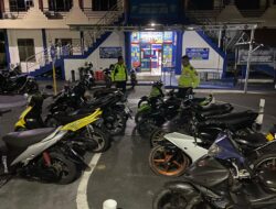 Polisi Amankan 10 Sepeda Motor Hasil Patroli Cegah Balap Liar di Tanjungpinang