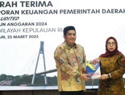 Bupati Bintan Serahkan Laporan Keuangan TA 2024 kepada BPK
