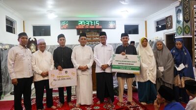 Gubernur Ansar Ahmad Safari Ramadan di Tanjungpinang, Salurkan Zakat dan Beri Tausiah Penuh Makna