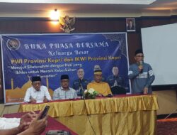 Dihadiri Pejabat Lintas Sektor, Buka Puasa PWI Kepri Penuh Kekeluargaan