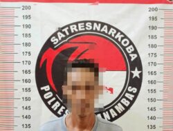 Sempat Berusaha Kabur, Pelaku Narkoba Menyerahkan Diri ke Polres Anambas