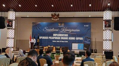 Imigrasi Batam Sosialisasi Penggunaan APOA Kepada Pelaku Usaha Perhotelan