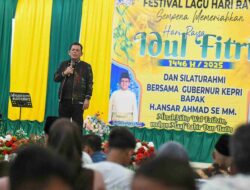 Meriahkan Syawal, Gubernur Ansar Hadiri Festival Lagu Hari Raya Idul Fitri di Kijang Bintan