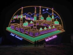 Sudah Ditetapkan, ini Dia Juara-juara Festival Lampu Hias Eid Mubarak Dispar Karimun 2025