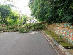 Arus Lalu Lintas di Jalan Tengku Umar Karimun Sempat Ditutup, ini Penyebabnya