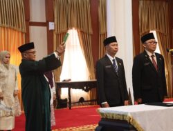 Rodi Yantari dan dr. Bambang Utoyo Resmi Jabat Kadis PUPP dan Direktur RSUD Kepri