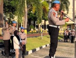 Butuh Darah Untuk Anak di Rumah Sakit, Seorang Ibu Datangi Polda Kepri Saat Apel Pagi