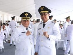Bistamam dan Jhony Charles BBA MBA resmi dilantik sebagai Bupati dan Wakil Bupati (Wabup) Rokan Hilir (Rohil) masa jabatan 2025-2030