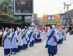 Ribuan Peserta Meriahkan Pawai Ta’aruf MTQH Ke-XIV Bintan
