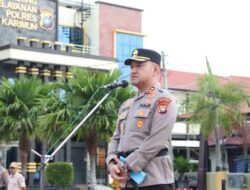 Pimpin Upacara Harkitnas 2025, Begini Penekanan AKBP Robby ke Personel Polres Karimun