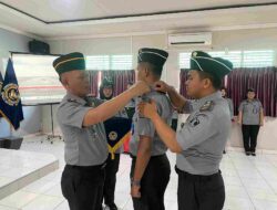 Kepala Rutan Karimun Beri Penegasan Begini ke Pegawai yang Naik Pangkat