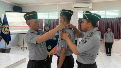 Kepala Rutan Karimun Beri Penegasan Begini ke Pegawai yang Naik Pangkat