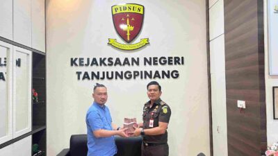 Terdakwa Proyek Stasiun TVRI Kepri Serahkan Uang Pengganti Tipikor ke Kejari Tanjungpinang