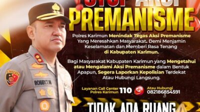 Kapolres Karimun: Tidak ada Ruang Aksi Premanisme Berkedok Ormas
