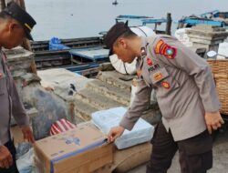 Antisipasi Kejahatan dan Aktivitas Ilegal, Polisi Cek Kapal Penumpang dan Barang di Pelabuhan