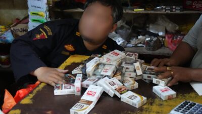 Operasi Gurita, BC Karimun Amankan Puluhan Ribu Batang Rokok Ilegal Berbagai Merk