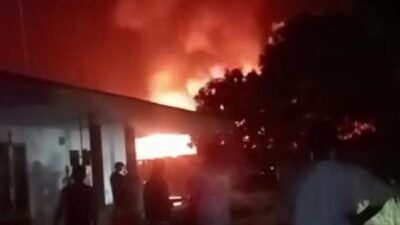 Rumah Lansia 90 Tahun di Gang Binaria Baran Timur Meral Terbakar