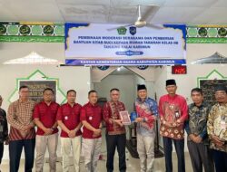 Rutan Terima Bantuan Kitab Suci dari Kementerian Agama Karimun