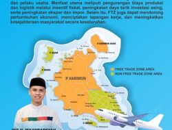 FTZ Berlaku Menyeluruh di Karimun, Dorong Investasi dan Ekonomi Daerah