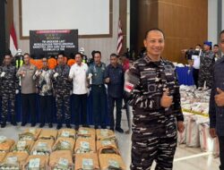 Wabup Karimun Rocky Apresiasi Prestasi TNI AL Gagalkan Penyelundupan 1,9 Ton Narkoba