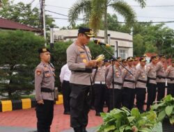Polresta Tanjungpinang Gelar Upacara Harkitnas 2025, Kapolresta Pimpin Langsung Upacara