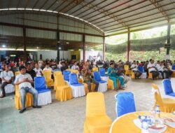 Kunjungan Kerja Ke Palmatak, Bupati Aneng Sampaikan Program Kerja Strategis