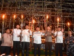 Bupati Bengkalis Resmikan Festival Lampu Colok 2025, Lestarikan Khazanah Malam Tujuh Likur