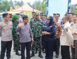 Operasi Ketupat Lancang Kuning 2025, Polres Bengkalis dan Pemkab Lakukan Pengecekan Pos Terpadu