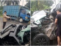 Terlibat Lakalantas Beruntun, ASN Tanjung Jabung Timur Meninggal di Tempat