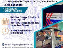 Sat Lantas Tanjungpinang Buka GERAI RAMAI di Tugu Sirih dan Jalan Bandara, Bisa Urus SIM dan Pajak Tahunan