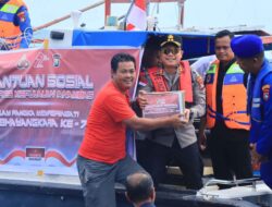Sambut HUT Bhayangkara, Polres Kepulauan Anambas kembali Salurkan Bantuan Sosial