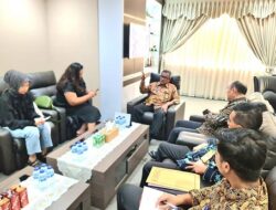 Silaturahmi Dengan Management Pollux, Jefridin Bahas Rencana Pembangunan Taman