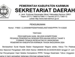 Ini Nama-nama Nakes Pemkab Karimun yang Lulus Seleksi PPPK Tahap 2