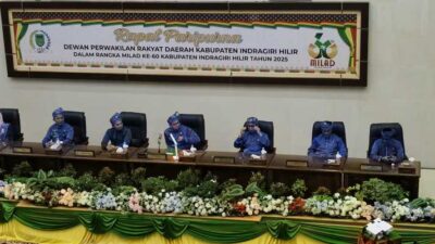 Rapat Paripurna DPRD Dalam Rangka Milad Inhil Ke -60