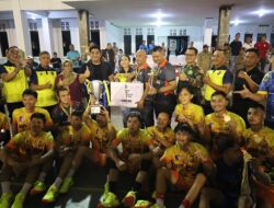 Polres Bintan dan Megat 707 Juarai Turnamen Bola Voli Bupati Cup 2025