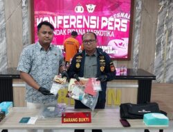 2 Pria Pembawa Narkoba dari Malaysia ke Karimun Ditangkap, Sabu Disimpan Dalam Deodorant