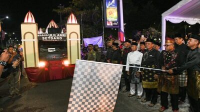 Ansar Lepas Pawai Takbir Keliling Idul Adha 1446 H Kota Tanjungpinang