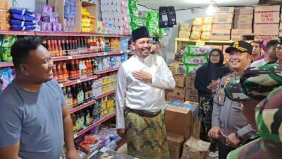 Sekda dan Kapolres Anambas Tinjau Ketersediaan Bahan Pokok Jelang Ramadan