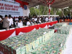 Pemusnahan 2 Ton Sabu di Batam, Nyanyang Haris Pratamura Apresiasi Kerja Keras Aparat Penegak Hukum