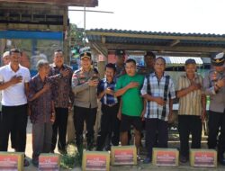 Polri Selalu Hadir di Tengah Masyarakat,  Polres Kepulauan Anambas Awali Rangkaian HUT Bhayangkara dengan Giat Sosial