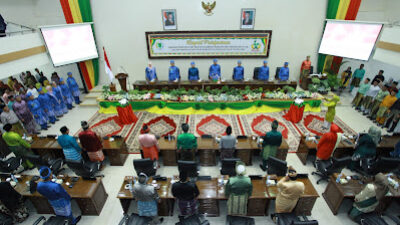 Paripurna Milad ke-60, DPRD Inhil Soroti Efisiensi Anggaran dan Inovasi Daerah