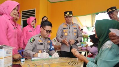 Jelang HUT Bhayangkara ke 79, Polres Tanjungpinang Gelar Berbagai Kegiatan Sosial