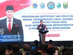 Apresiasi Kementerian ATR/BPN, Menko AHY: Tanpa Kepastian Tanah Tak Akan Ada Pembangunan