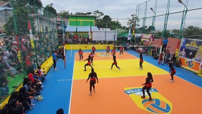 Pemda Karimun Juara 1 Turnamen Voli HUT ke-79 Bhayangkara