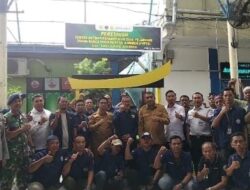 Resmikan PTPTB, Bupati Iskandarsyah Minta Sopir Taksi Kompak dan Jaga Keamananan