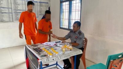 Laksanakan Tes Urine, Rutan Karimun Pastikan Selalu Zero dari Peredaran Narkoba